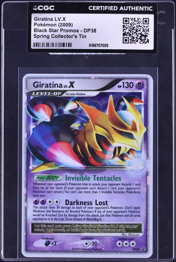 2009 Pokemon World Championships Promo Stallgon Palkia LV.X #DP18