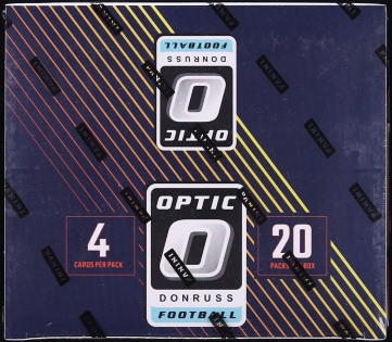 2024 Panini Donruss Optic Football Sealed Retail Box, 20ct Packs