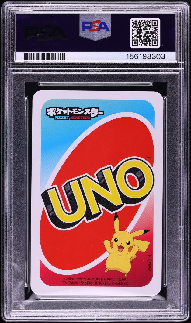 2020 Uno Pokemon Japanese Back Blue #4 Charizard PSA 10 GEM MINT