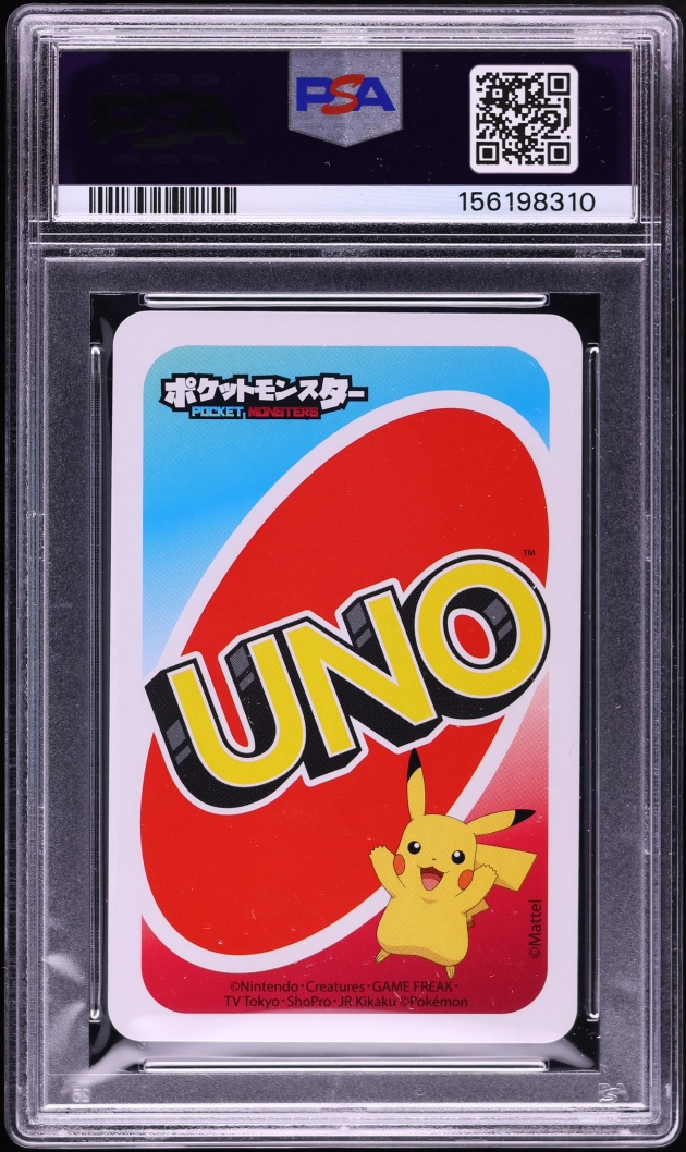 2020 Uno Pokemon Japanese Back Green Number 4 Charizard PSA 10 GEM MINT