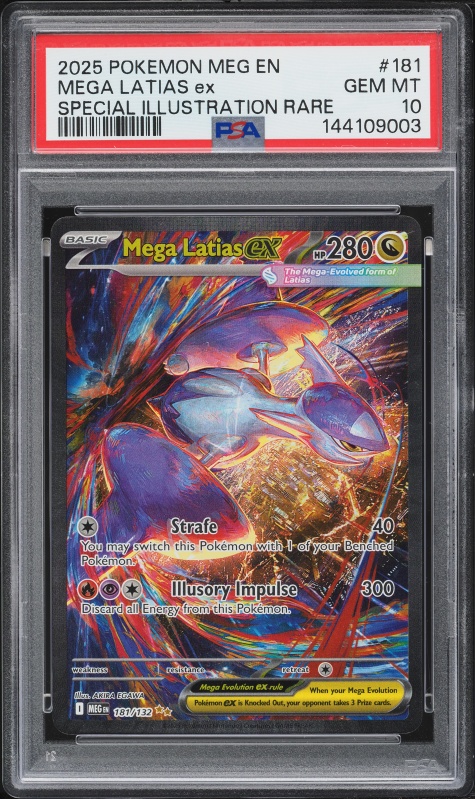 latias ex pokemon card value Pokmon TCG Mega Box EN 2025 Retreat Cost Latias Star 105/107 Pokmon card