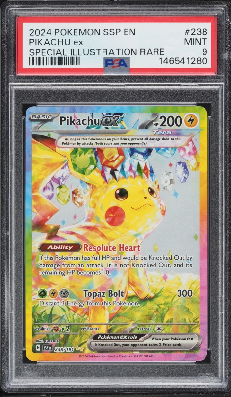 2024 Pokemon SV Black Star Promo World Championship Pikachu #190