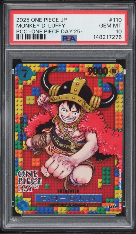 2025 One Piece Japanese Anime 25th Alt Art Monkey D. Luffy #EB02