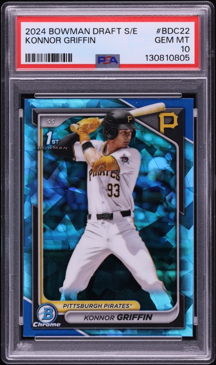 2024 Bowman Draft Konnor Griffin PROSPECT #BD-22 PSA 10 GEM MINT 