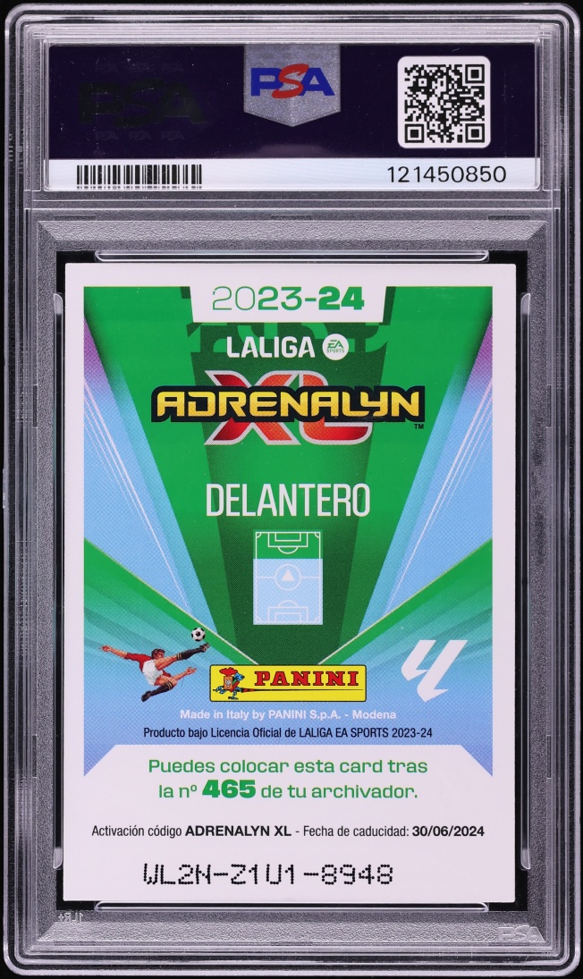 2023 Panini Adrenalyn XL Laliga Dream Box Balon De Oro Lamine Yamal ROOKIE PSA 9 MINT