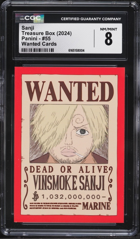 2024 One Piece Japanese 2nd Anniversary Set SR Sanji #OP07-064 PSA