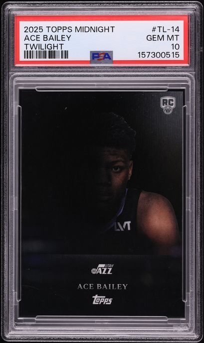 2025 Topps Midnight Twilight Ace Bailey ROOKIE #TL-14 PSA 10 GEM MINT