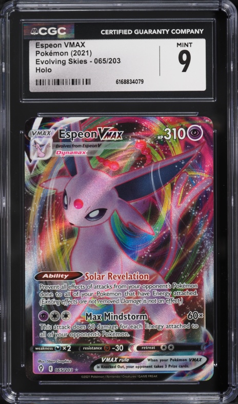 2021 Pokemon Japanese SWSH Eevee Heroes VMAX Espeon VMAX #4 CGC 10