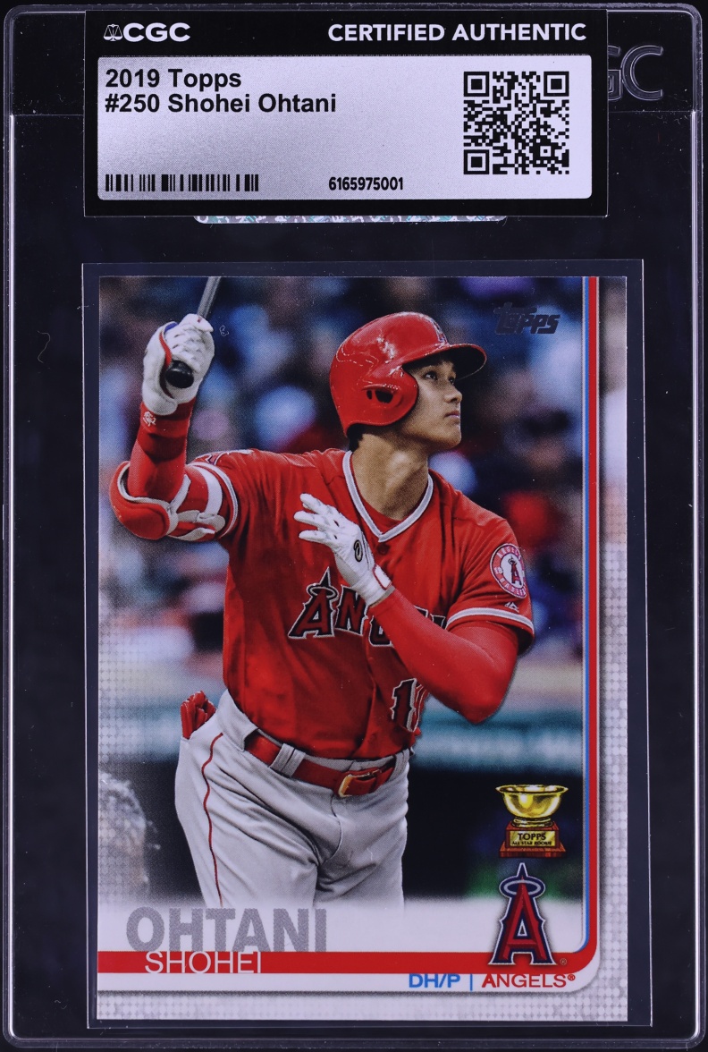 2019 Topps Shohei Ohtani #250 CGC AUTH