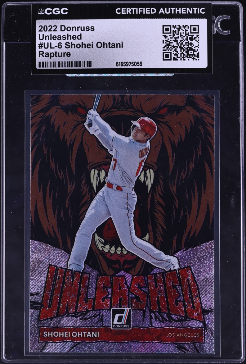 2022 Donruss Unleashed Rapture Shohei Ohtani #UL-6 CGC AUTH