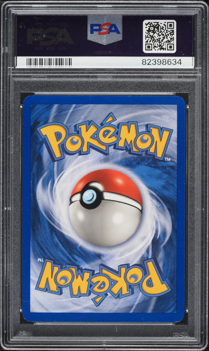 2005 Pokemon EX Unseen Forces Holo Suicune Gold Star #115 PSA 8 NM-MT