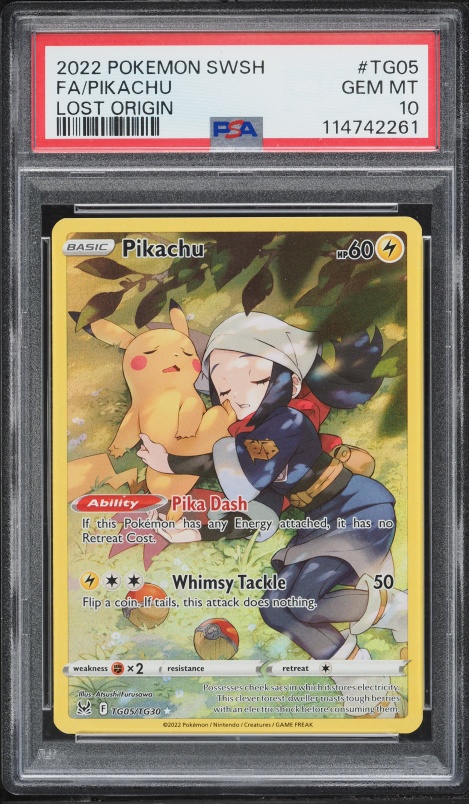2022 Pokemon Japanese SV Promo Pre-Order Pikachu #1 PSA 10 GEM