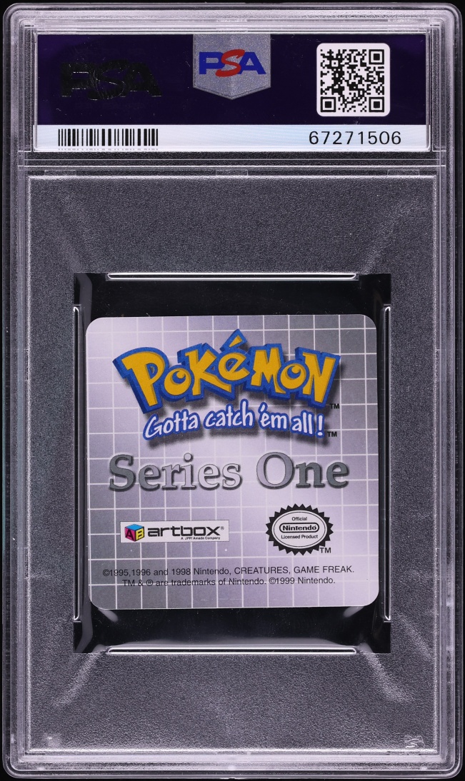 1999 Pokemon Action Flipz Series One Bulbasaur Ivysaur Venusaur #1 PSA 9 MINT