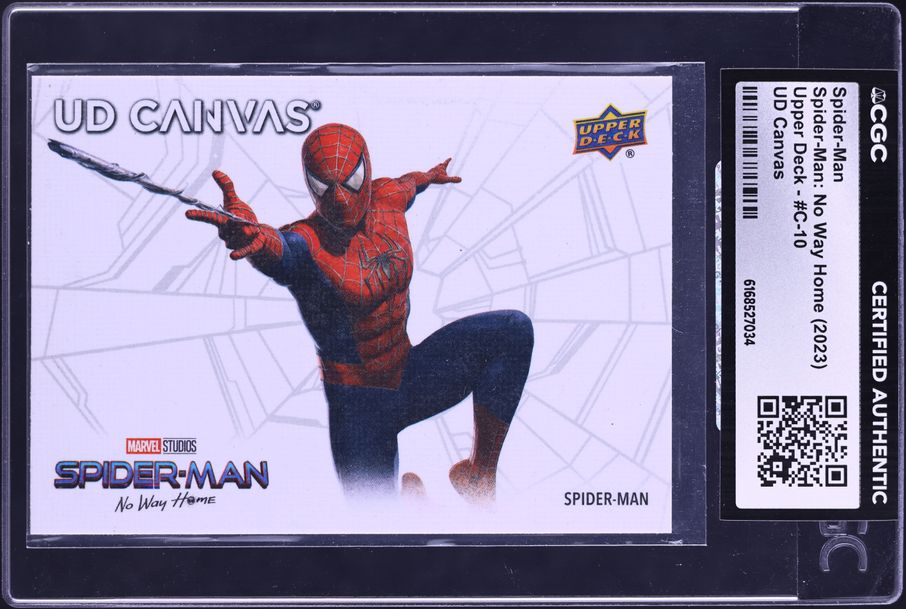 2019 Upper Deck Marvel Premier Spider-Man /100 #40 SGC 8 NM-MT on