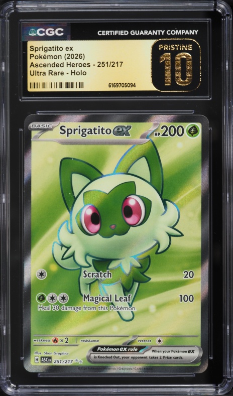 sprigatito pokemon card price Amazon.com: - 012/193 - Paldea Evolved - Reverse Holo Pokemon your opponent takes 2 Prize cards. Pokemon Trading Card Game Ascended