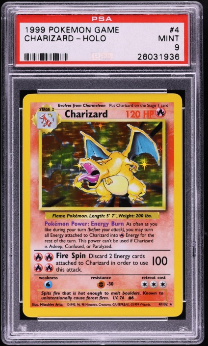 1999 Pokemon Base Set Green Wings Charizard Booster Box on Fanatics Collect