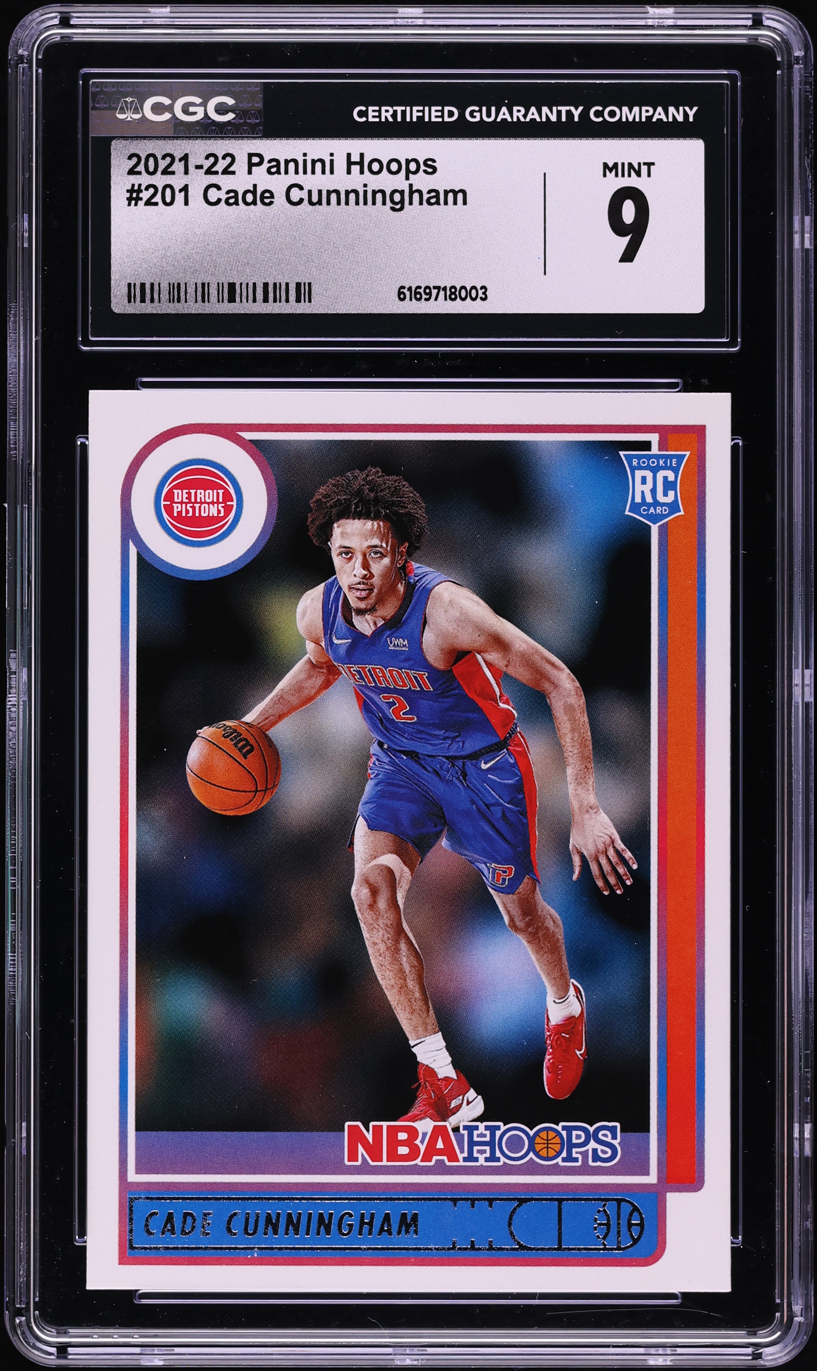 Hoops Cade Cunningham Class Autograph on panini hoops cade