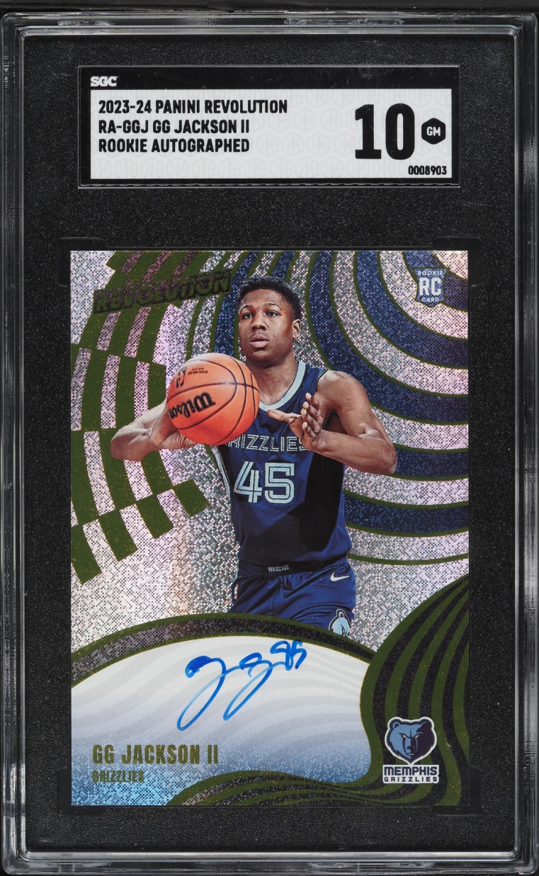 2023 Panini Revolution GG Jackson II ROOKIE AUTO #RA-GGJ SGC 10 GEM MINT