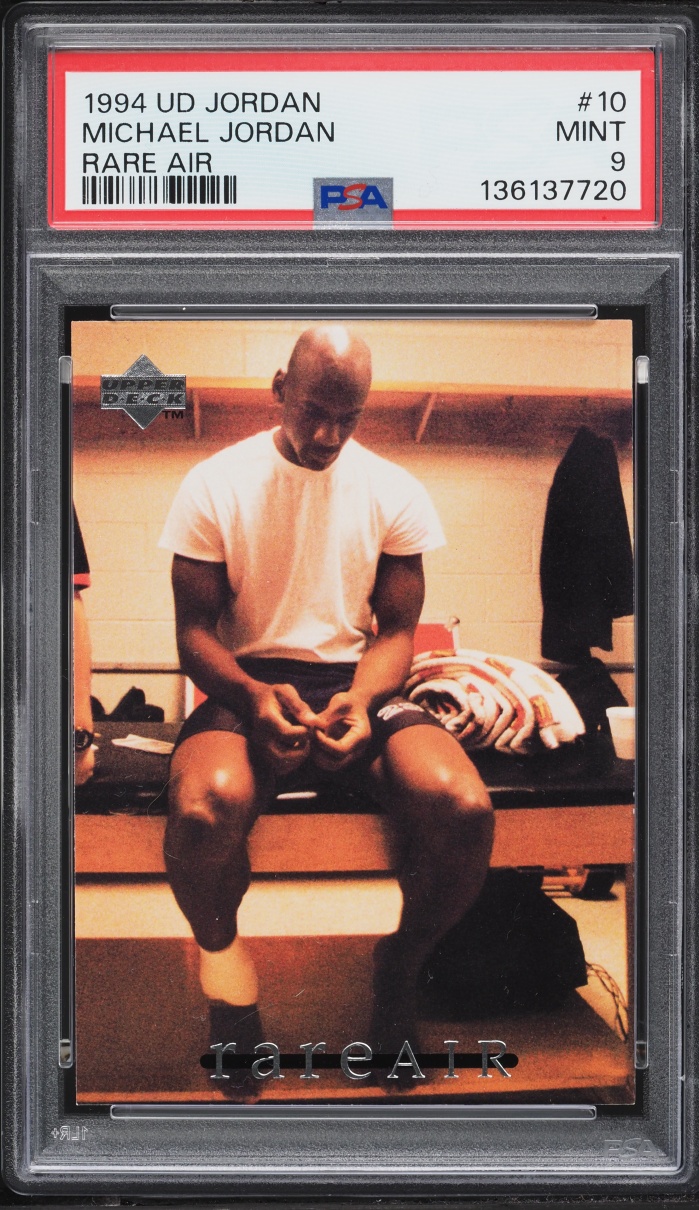 1994 Upper Deck MJ Rare Air Michael Jordan #10 PSA 9 MINT