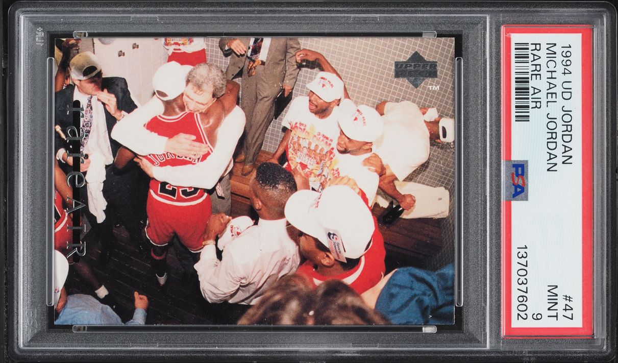 1994 Upper Deck MJ Rare Air Michael Jordan #47 PSA 9 MINT