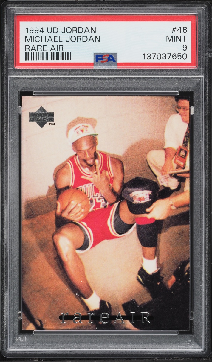 1994 Upper Deck MJ Rare Air Michael Jordan #48 PSA 9 MINT