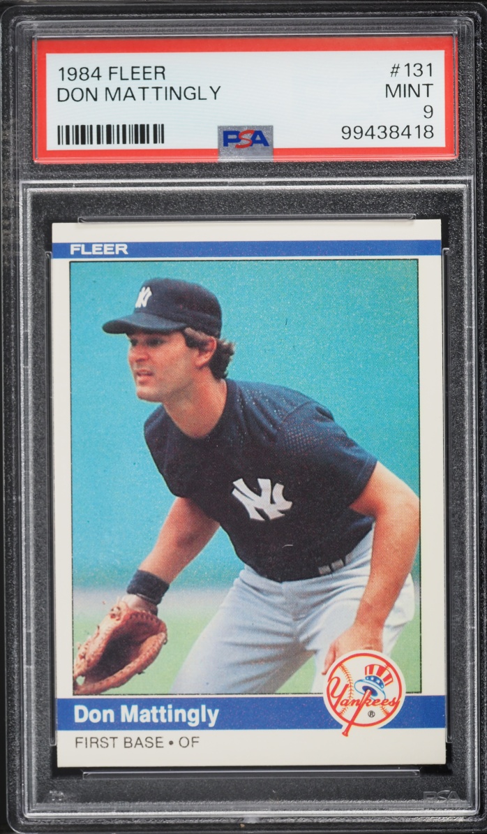 1984 Fleer Don Mattingly ROOKIE #131 PSA 9 MINT