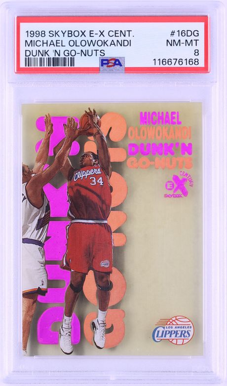 1998 Skybox E-X Century Dunk 