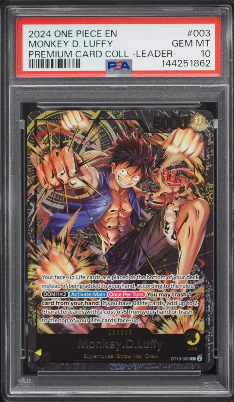 2024 One Piece Japanese Promo Emotion Exhibition Monkey D. Luffy