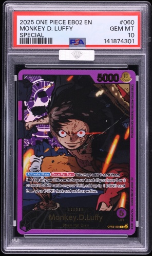 2025 One Piece Japanese Premium Booster Best Vol 2 SEC SP Monkey D