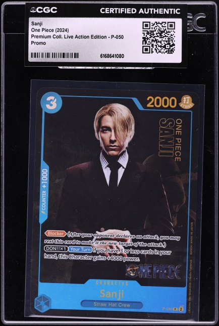 2024 One Piece Japanese Premium Booster Best Alt Art Leader Sanji