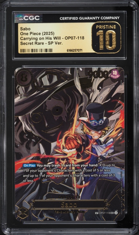 2025 One Piece 3rd Anniversary Treasure Sabo #049 PSA 10 GEM MINT