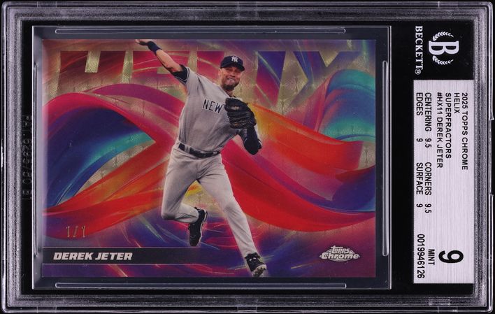 2025 Topps All Kings Derek Jeter #AK-19 PSA 10 GEM MINT on 