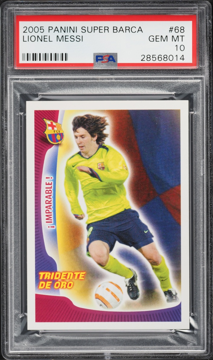 2005 Panini Super Barca Lionel Messi 68