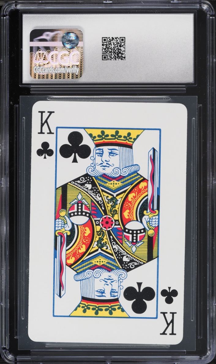 1973 U.S. Playing Card Company Lou Gehrig KING OF CLUBS CGC 10 GEM MINT