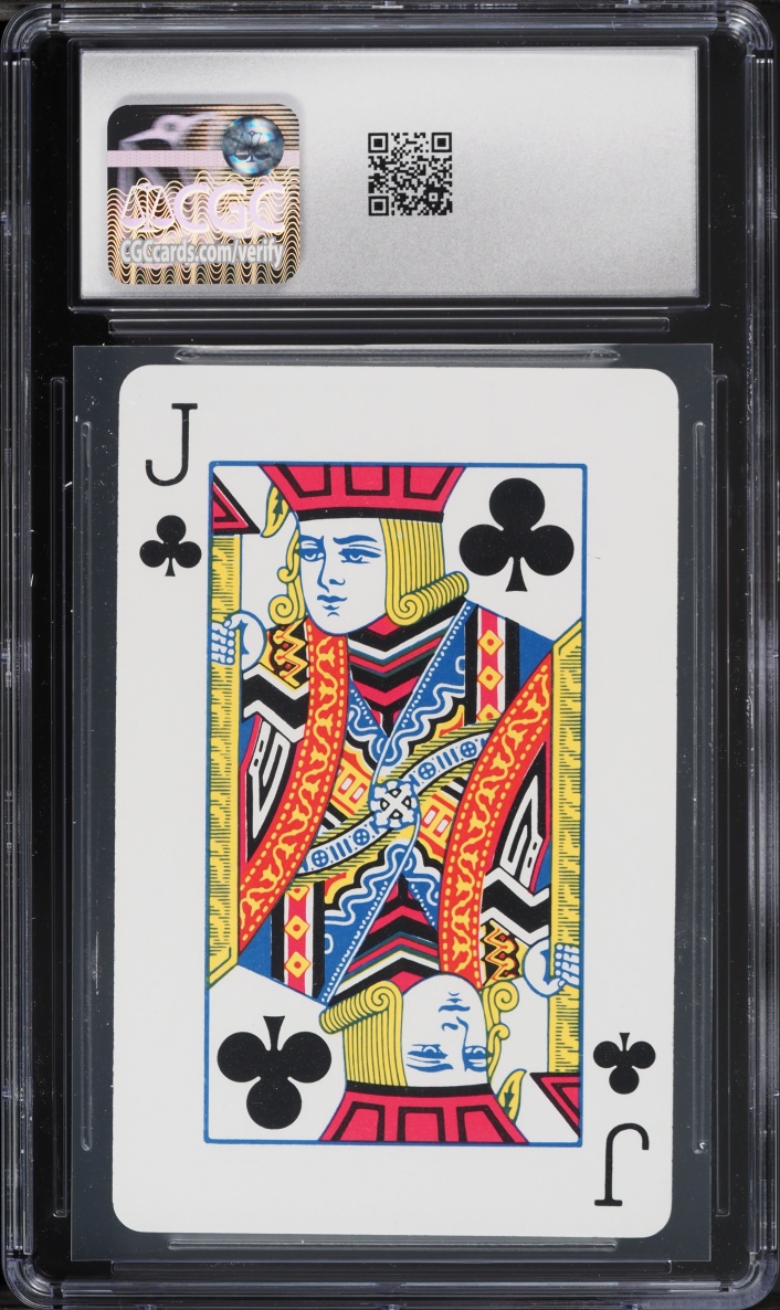1973 U.S. Playing Card Company Lou Gehrig JACK OF CLUBS CGC 9.5 MINT+