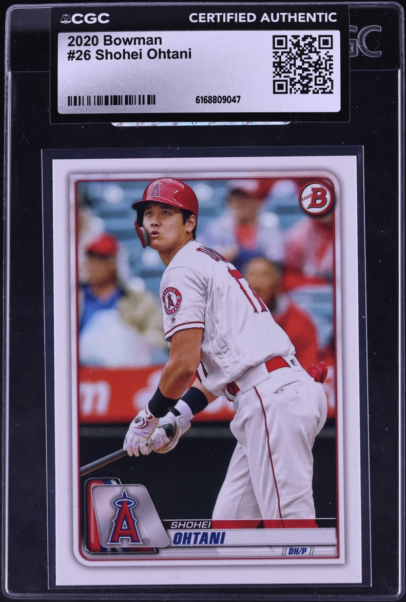 2020 Bowman Shohei Ohtani #26 CGC AUTH