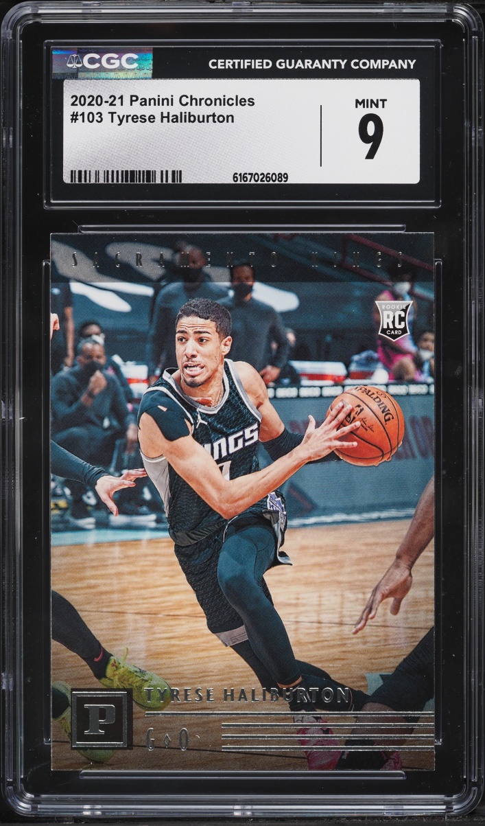 2020 Panini Chronicles Tyrese Haliburton ROOKIE #103 CGC 9 MINT