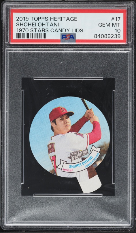 2019 Topps Heritage Chrome Superfractor Shohei Ohtani 1/1 #THC-430