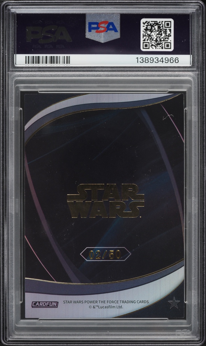 2025 Star Wars Power Of The Force Character Halo Obi-Wan Kenobi /50 #41 PSA 9 MINT