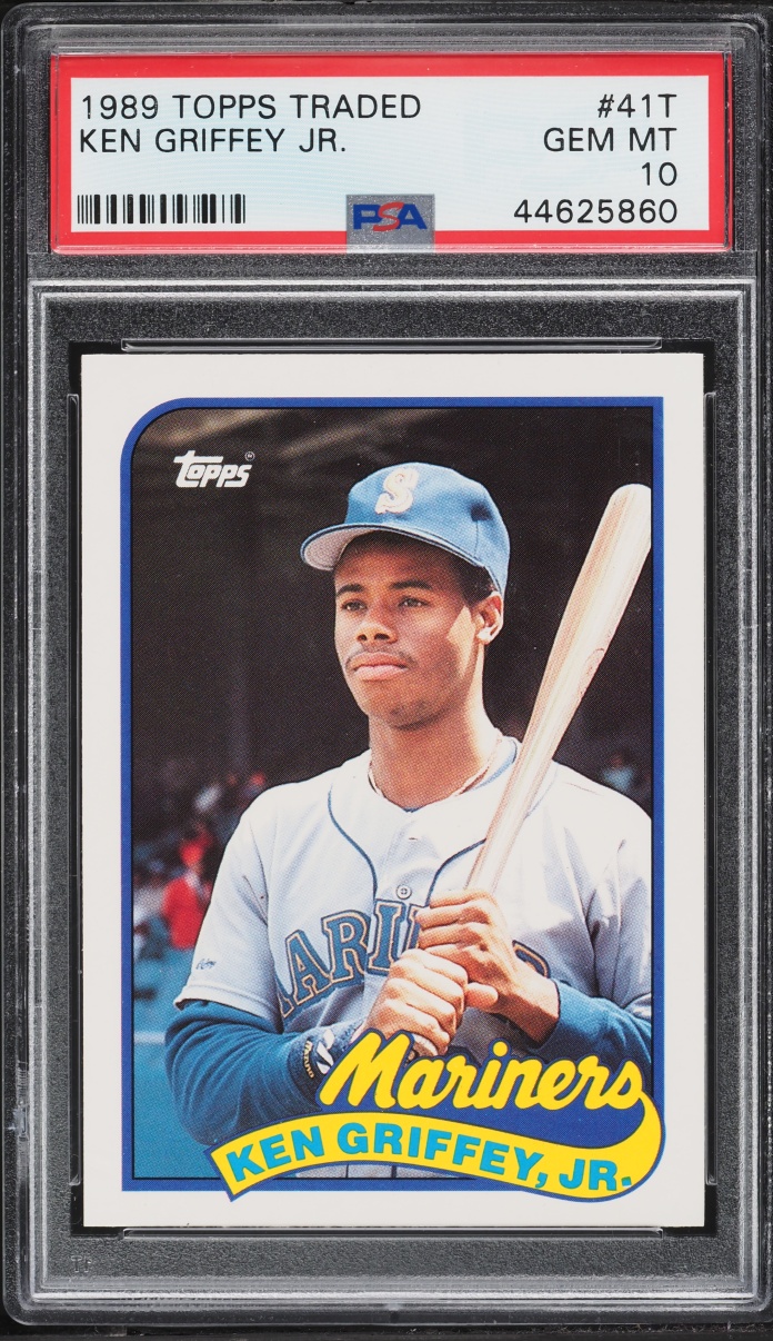 1989 Topps Traded Ken Griffey Jr. ROOKIE #41T PSA 10 GEM MINT