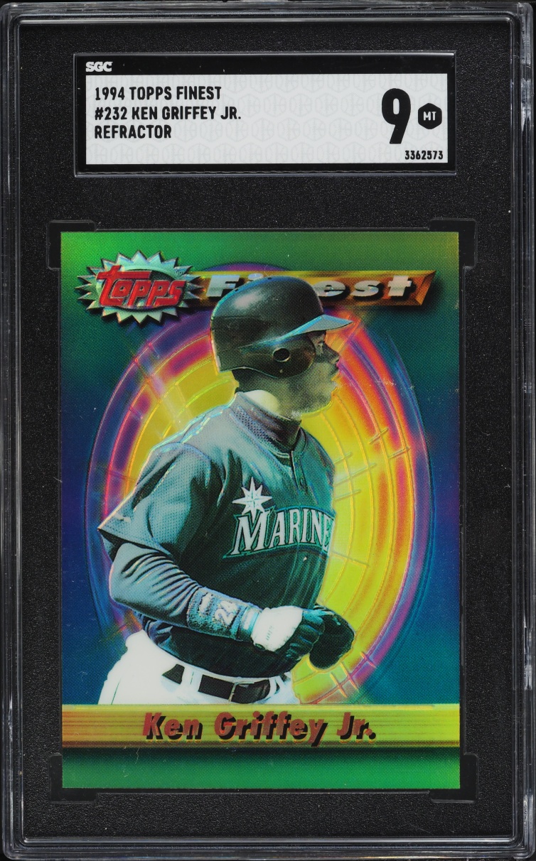 1994 Finest Refractor Ken Griffey Jr. #232 SGC 9 MINT