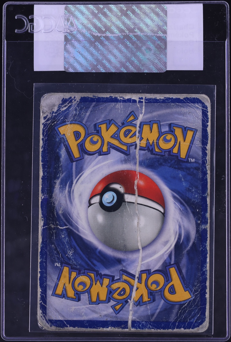 1999 Pokemon Base Set Holo Charizard #4 CGC AUTH