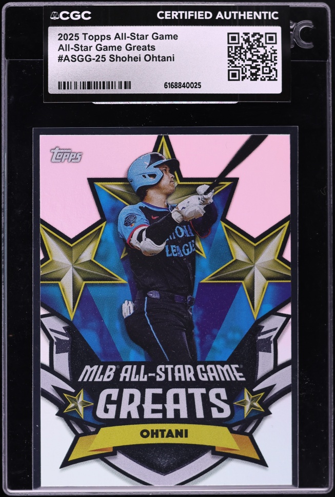 2025 Topps All-Star Game Greats Shohei Ohtani #ASGG-25 CGC AUTH