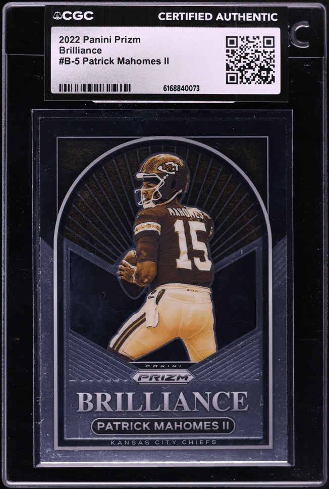 2022 Panini Prizm Brilliance Patrick Mahomes II #B-5 CGC AUTH