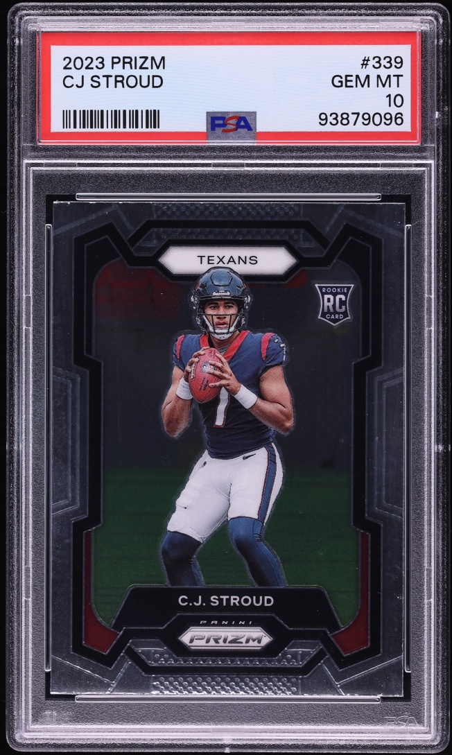 2023 Panini Prizm C.J. Stroud ROOKIE #339 PSA 10 GEM MINT