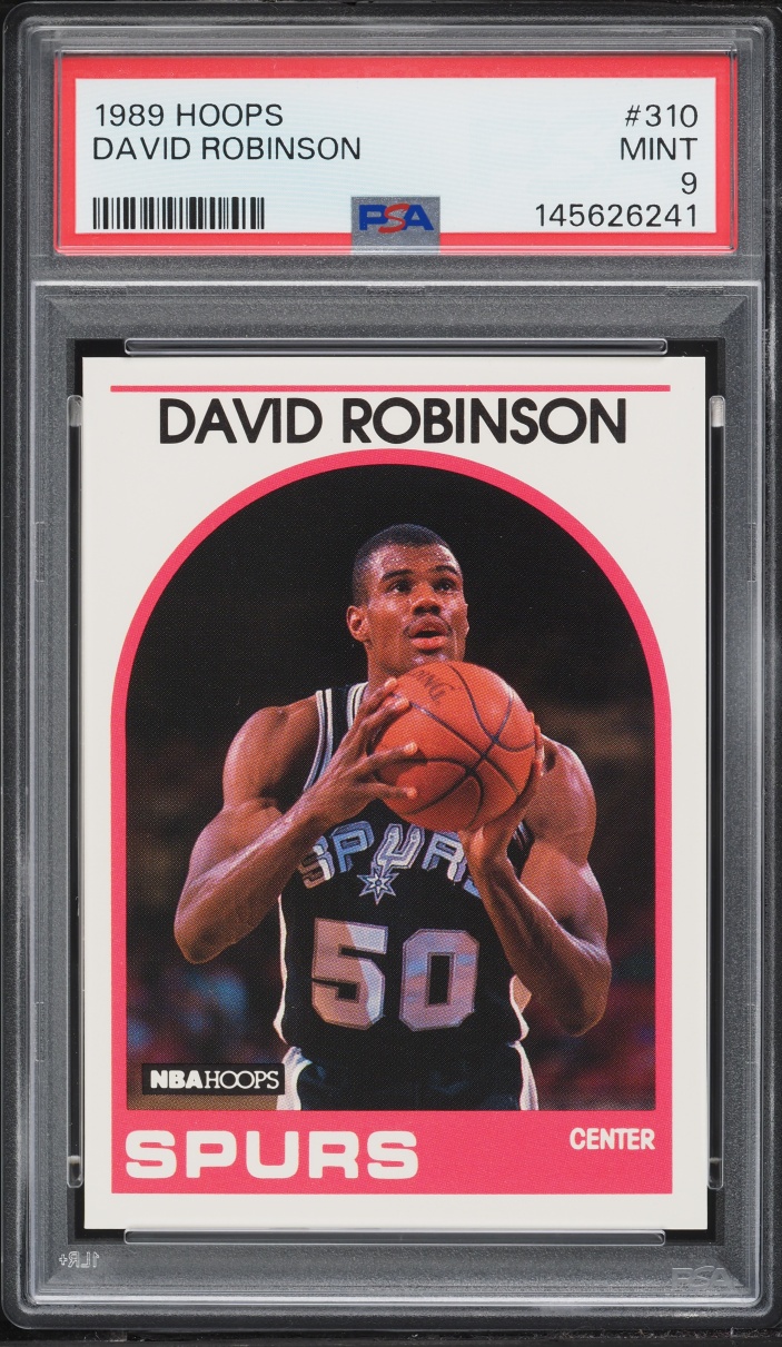 1989 Hoops David Robinson ROOKIE #310 PSA 9 MINT