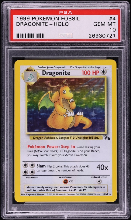 dragonite card pokemon first movie value Pokemon Promo Cards WotC Promo Dragonite #5