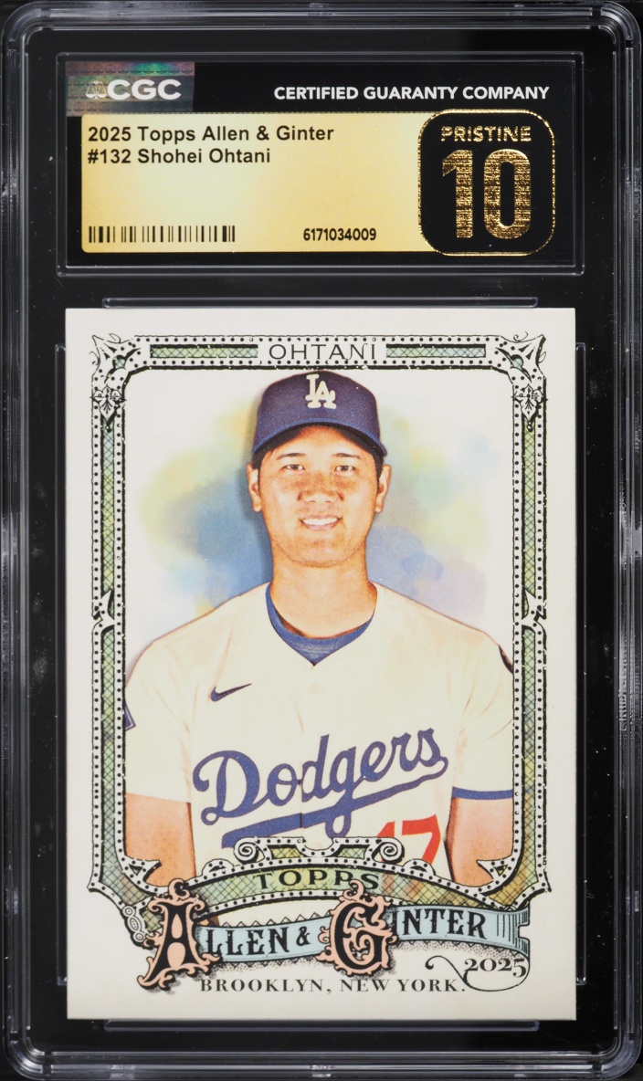 2025 Topps Allen & Ginter Shohei Ohtani #132 CGC 10 PRISTINE