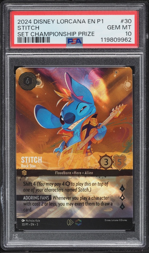2023 Disney Lorcana Promo D100 Collector's Edition Stitch