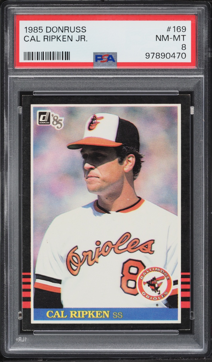 1985 Donruss Cal Ripken Jr. #169 PSA 8 NM-MT